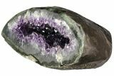 Purple Amethyst Geode - Uruguay #118400-1